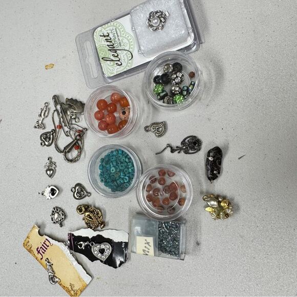 Small Lot Beads and Charms For Jewelry Making Crafts - Picture 6 of 7